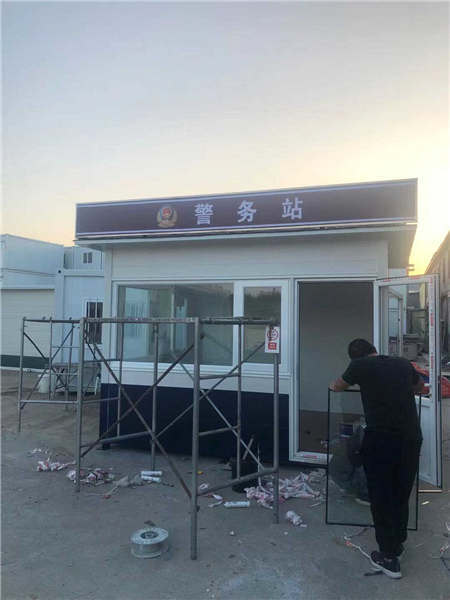 張家口逐鹿西關(guān)租賃工地臨時集裝箱板房工地專用 工人宿舍